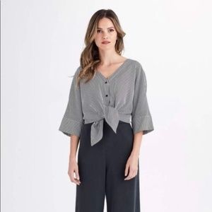 Vetta Capsule Boyfriend Shirt Striped XS